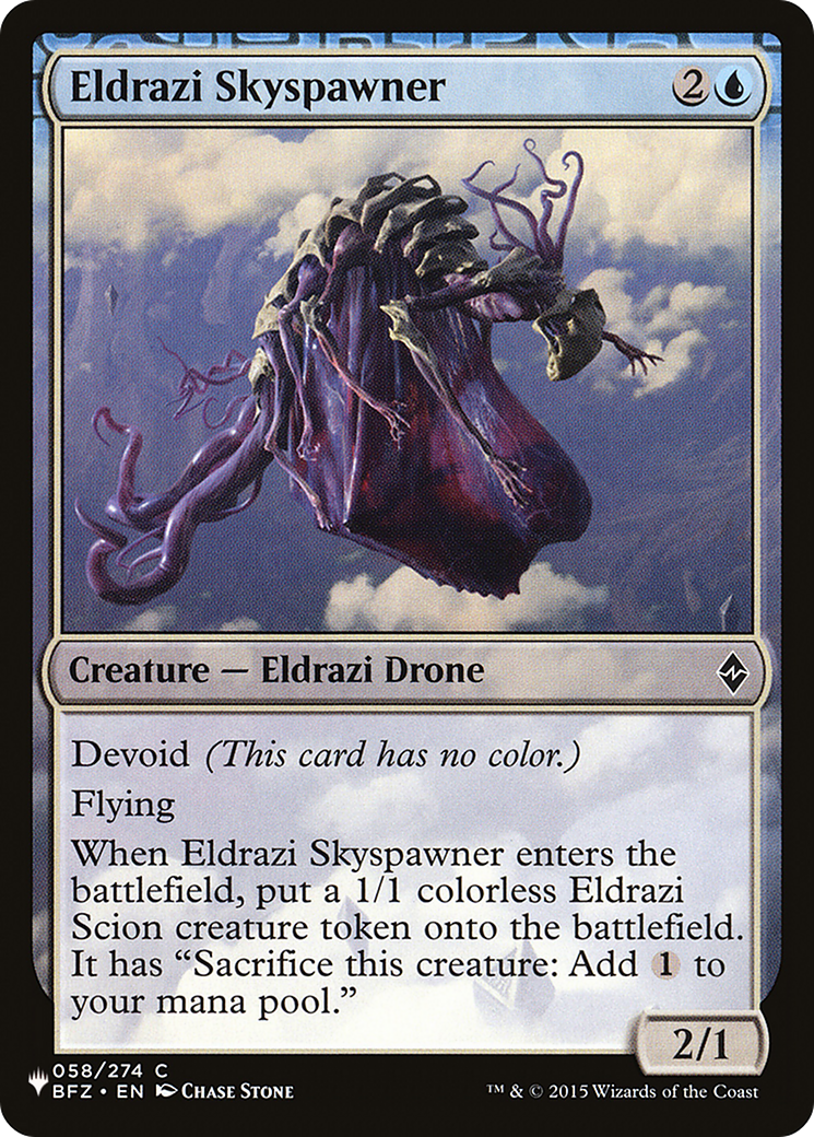 Eldrazi Skyspawner [The List Reprints] | Tacoma Games