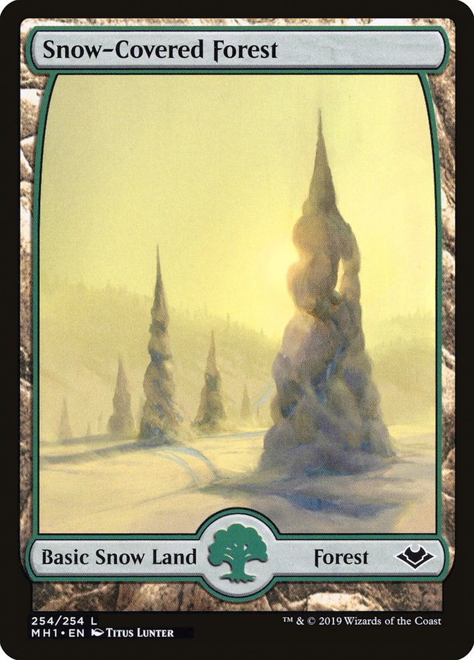 Snow-Covered Forest [Modern Horizons] | Tacoma Games