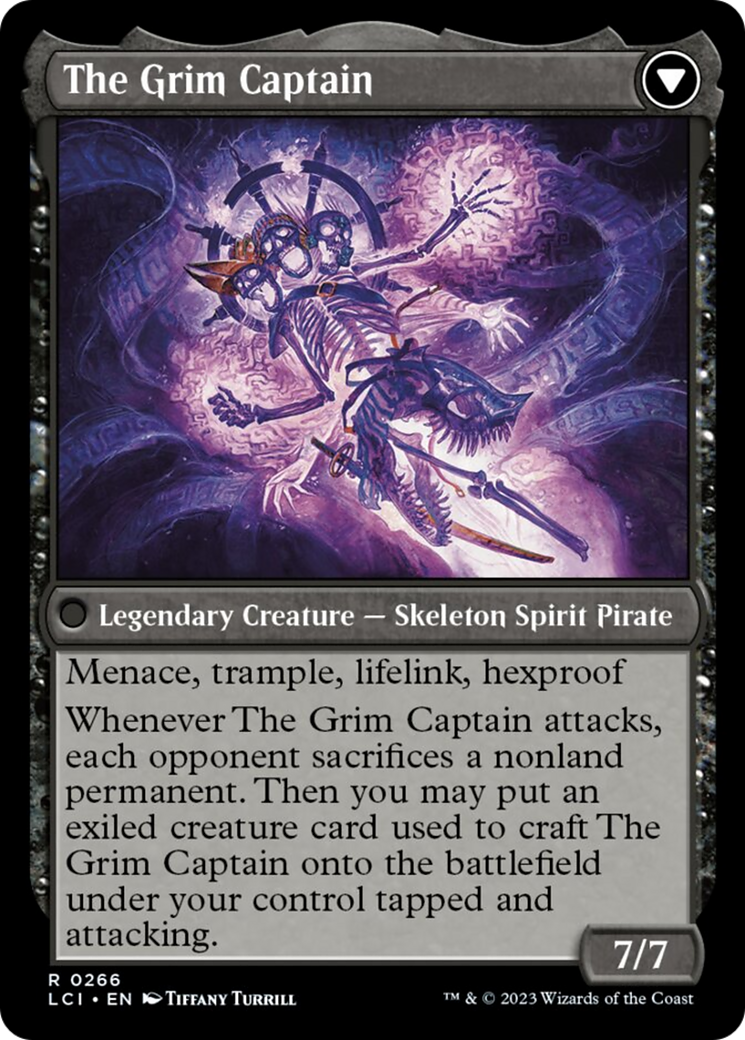 Throne of the Grim Captain // The Grim Captain [The Lost Caverns of Ixalan] | Tacoma Games