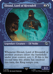 Elrond, Lord of Rivendell (Showcase) (Surge Foil) [The Lord of the Rings: Tales of Middle-Earth] | Tacoma Games