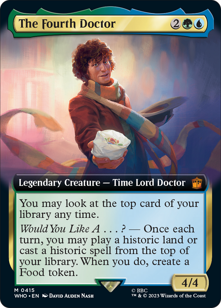 The Fourth Doctor (Extended Art) [Doctor Who] | Tacoma Games