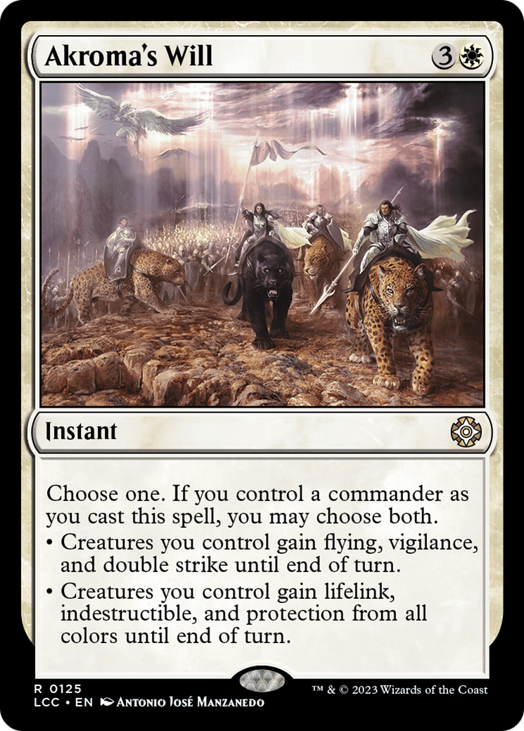 Akroma's Will [The Lost Caverns of Ixalan Commander] | Tacoma Games