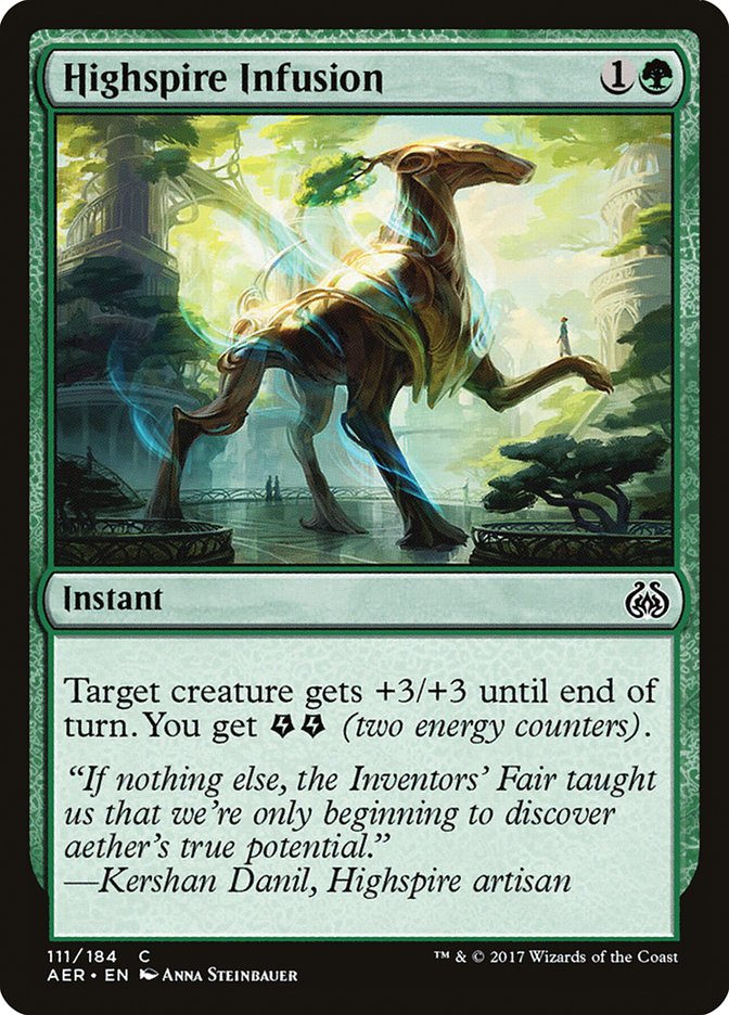 Highspire Infusion [Aether Revolt] | Tacoma Games