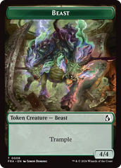Forest Tentacle // Beast Double-Sided Token [Reality Fracture Tokens] | Tacoma Games