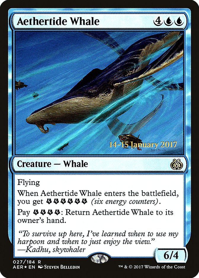 Aethertide Whale [Aether Revolt Prerelease Promos] | Tacoma Games