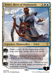 Teferi, Hero of Dominaria (White Border) [Mystery Booster 2] | Tacoma Games