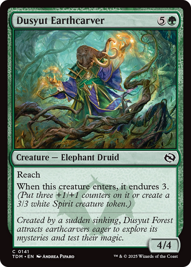 Dusyut Earthcarver [Tarkir: Dragonstorm] | Tacoma Games
