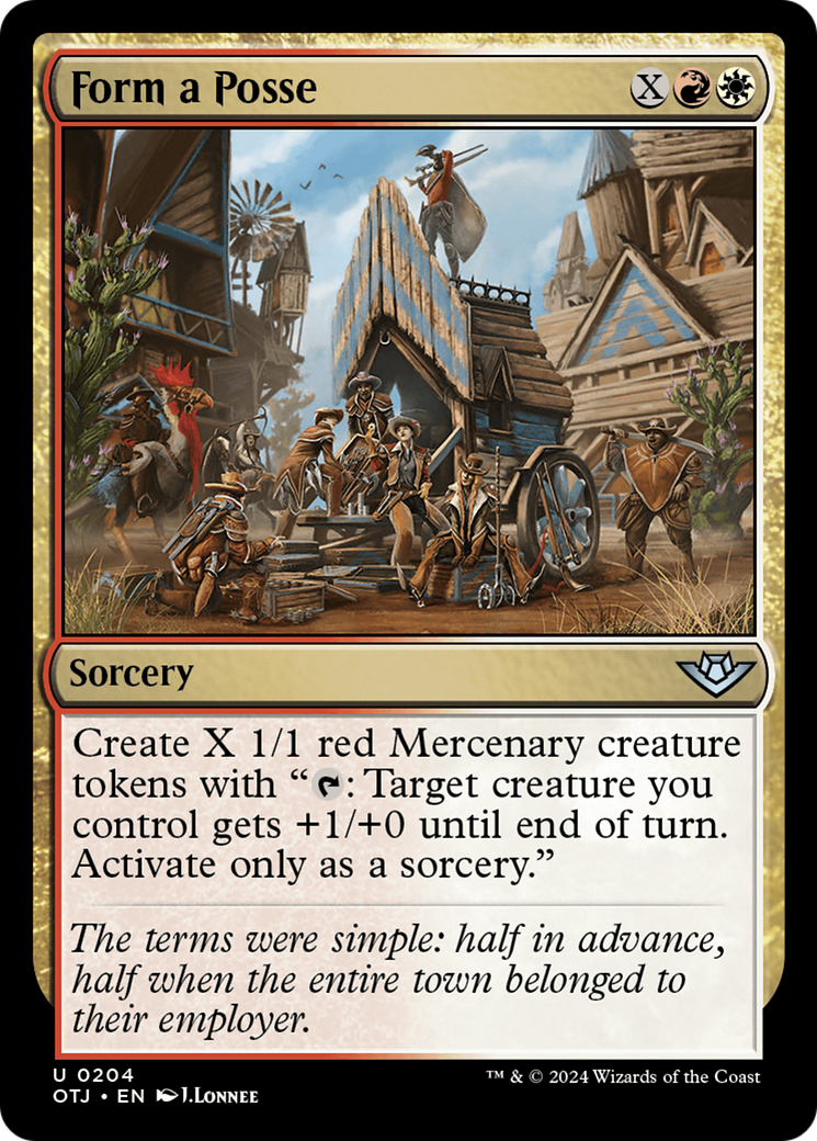 Form a Posse [Outlaws of Thunder Junction] | Tacoma Games