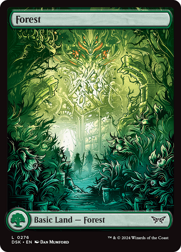 Forest (276) - Full Art [Duskmourn: House of Horror] | Tacoma Games