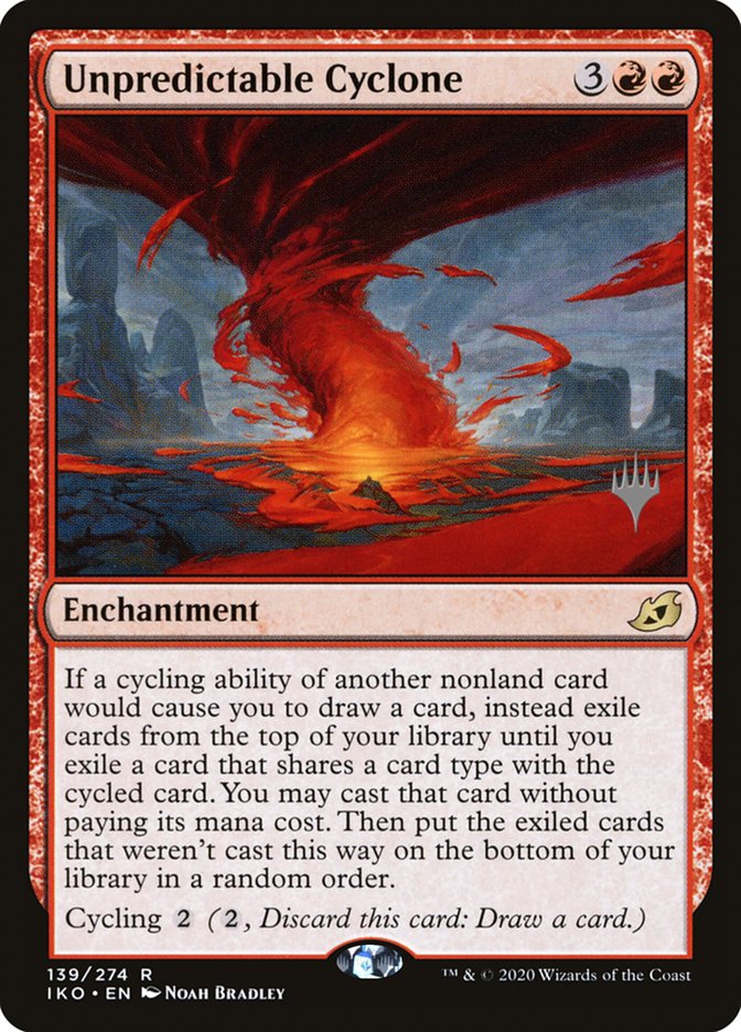 Unpredictable Cyclone (Promo Pack) [Ikoria: Lair of Behemoths Promos] | Tacoma Games