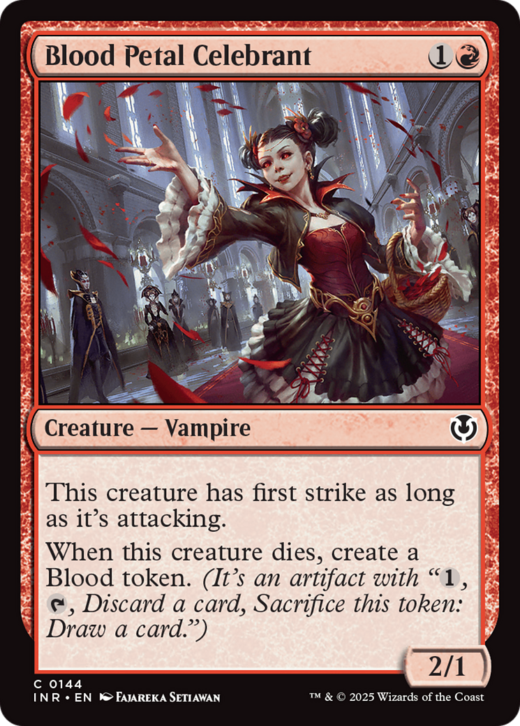 Blood Petal Celebrant [Innistrad Remastered] | Tacoma Games