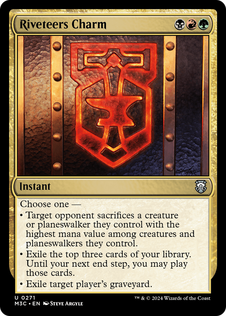 Riveteers Charm [Modern Horizons 3 Commander] | Tacoma Games