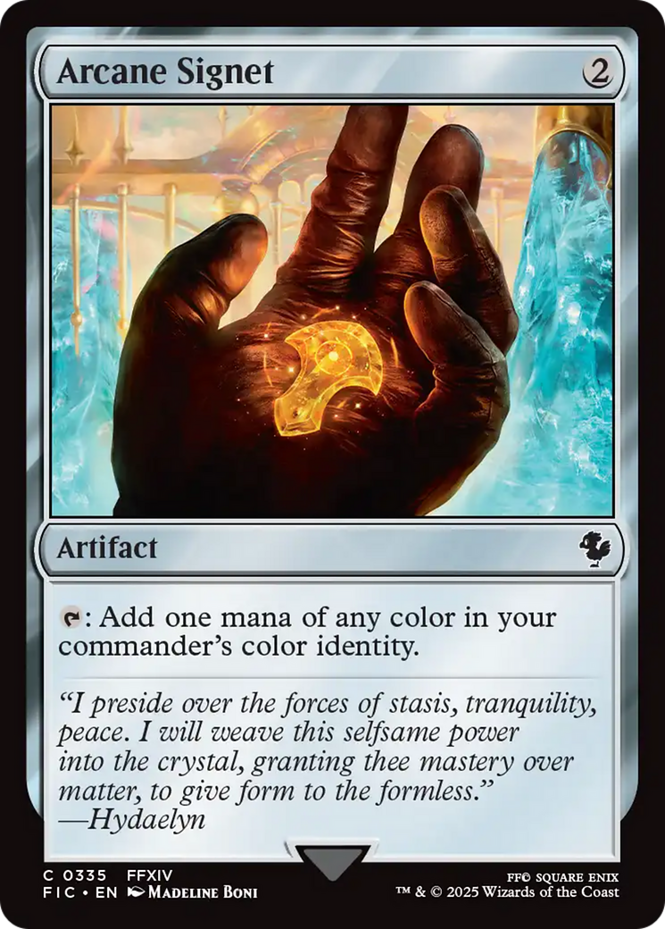 Arcane Signet (0335) [FINAL FANTASY Commander] | Tacoma Games