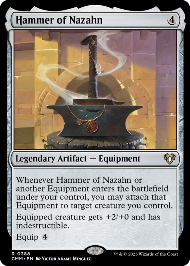 Hammer of Nazahn [Commander Masters] | Tacoma Games