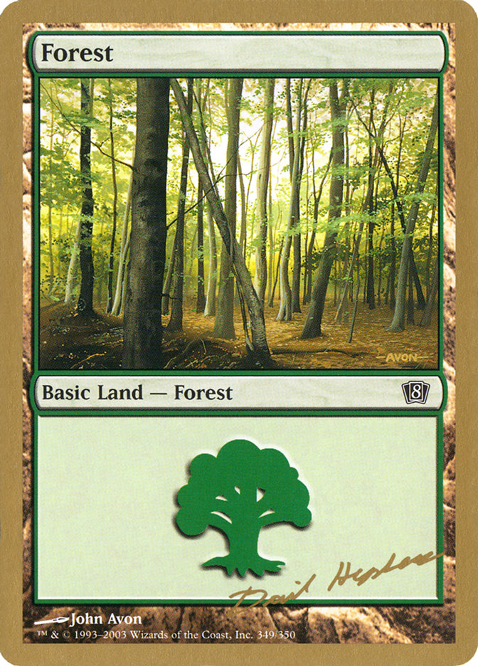 Forest (dh349) (Dave Humpherys) [World Championship Decks 2003] | Tacoma Games