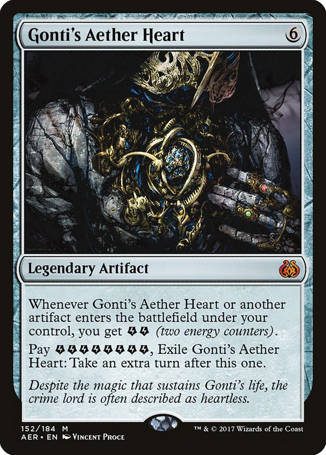 Gonti's Aether Heart [Aether Revolt] | Tacoma Games