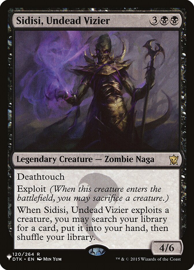 Sidisi, Undead Vizier [The List] | Tacoma Games