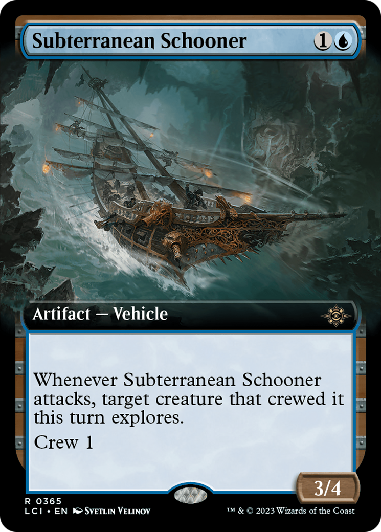 Subterranean Schooner (Extended Art) [The Lost Caverns of Ixalan] | Tacoma Games