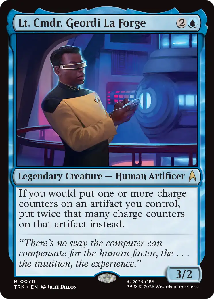 Lt. Cmdr. Geordi La Forge [Star Trek] | Tacoma Games