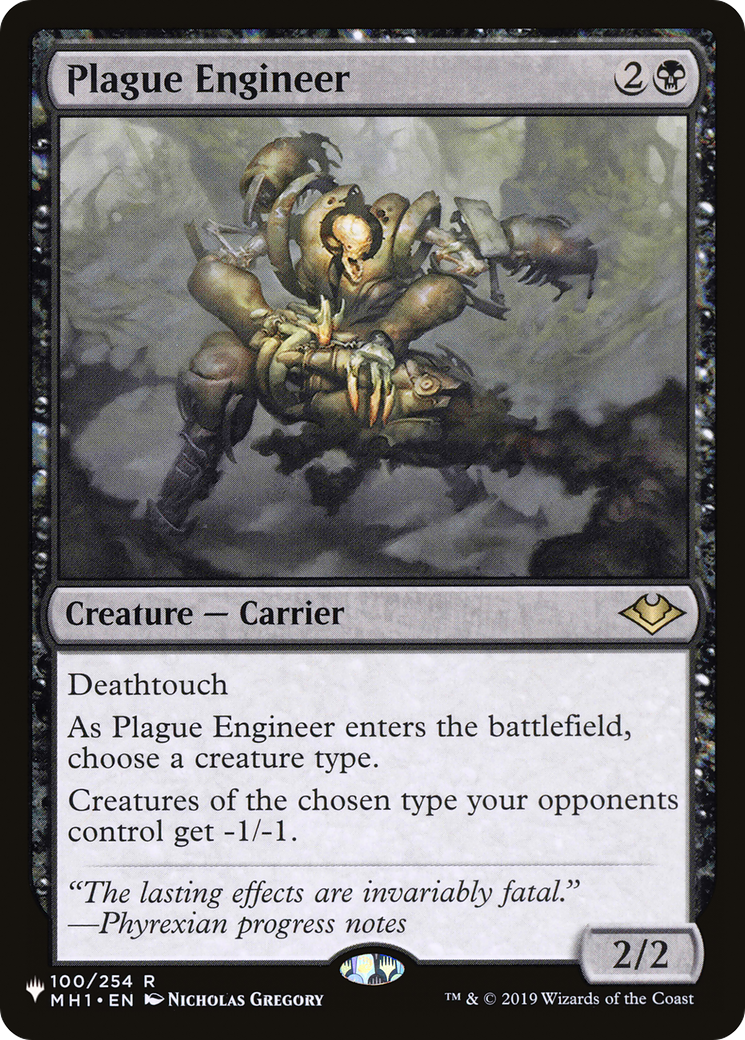 Plague Engineer [The List Reprints] | Tacoma Games