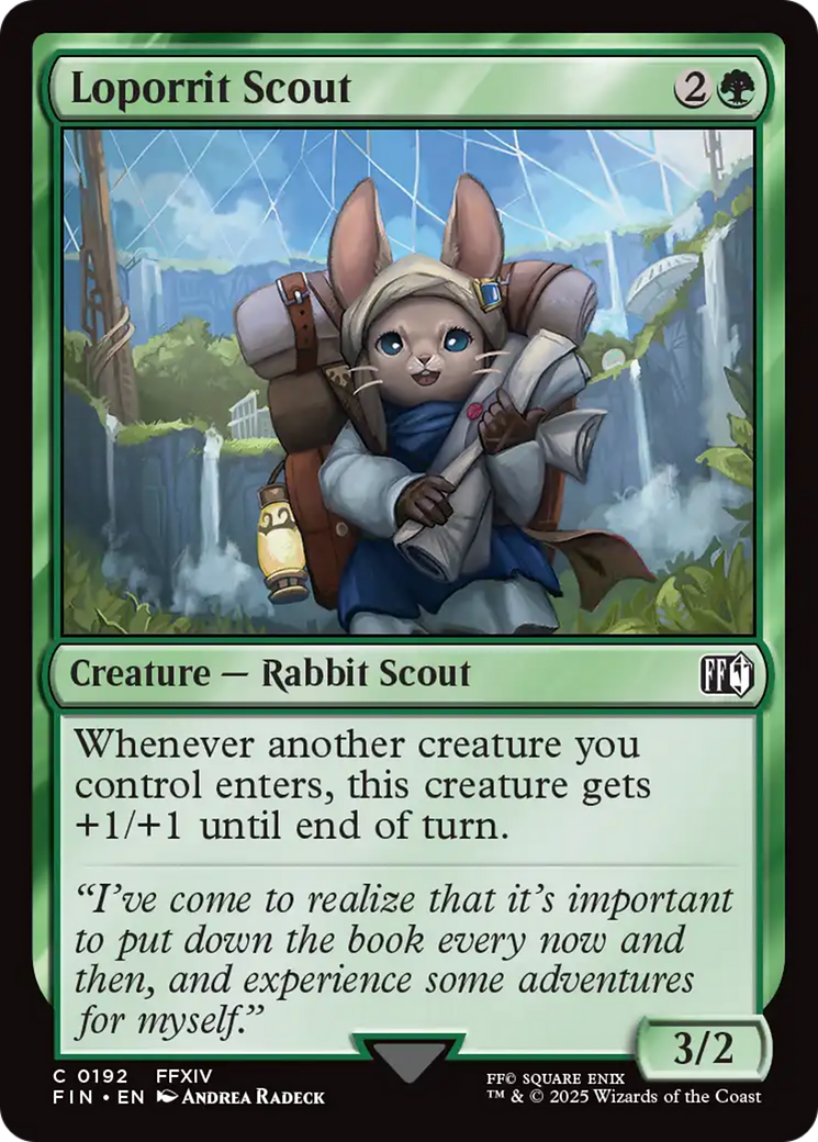 Loporrit Scout [FINAL FANTASY] | Tacoma Games