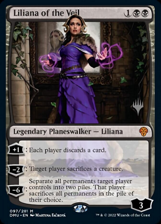 Liliana of the Veil (Promo Pack) [Dominaria United Promos] | Tacoma Games