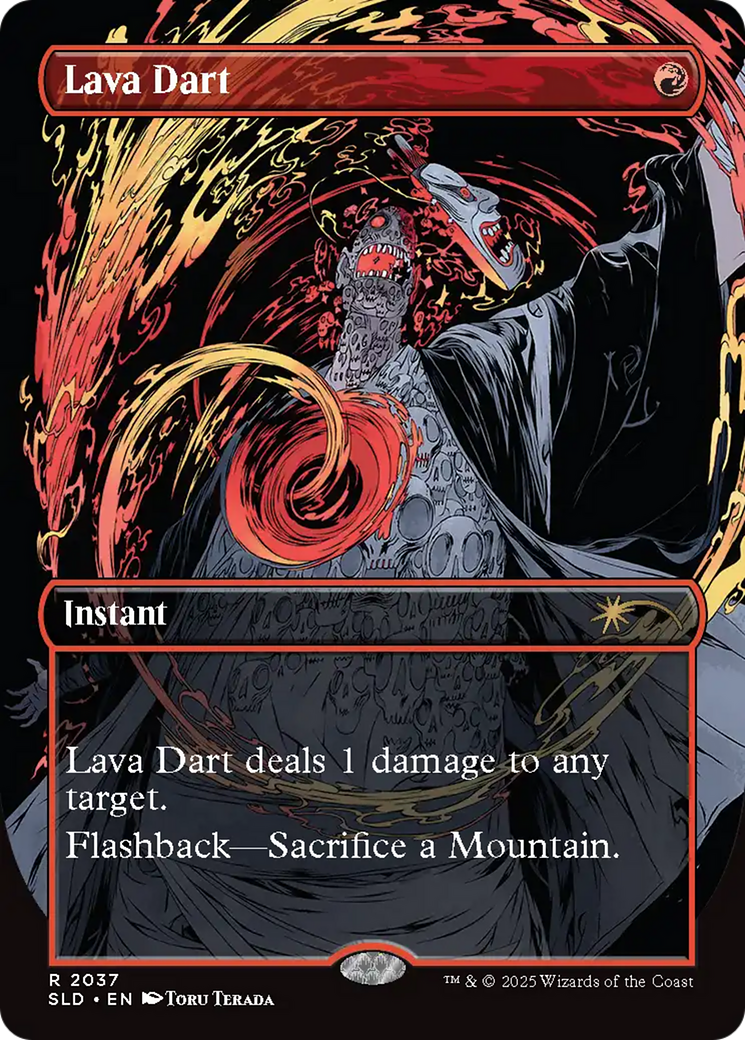 Lava Dart (Rainbow Foil) [Secret Lair Drop Series] | Tacoma Games