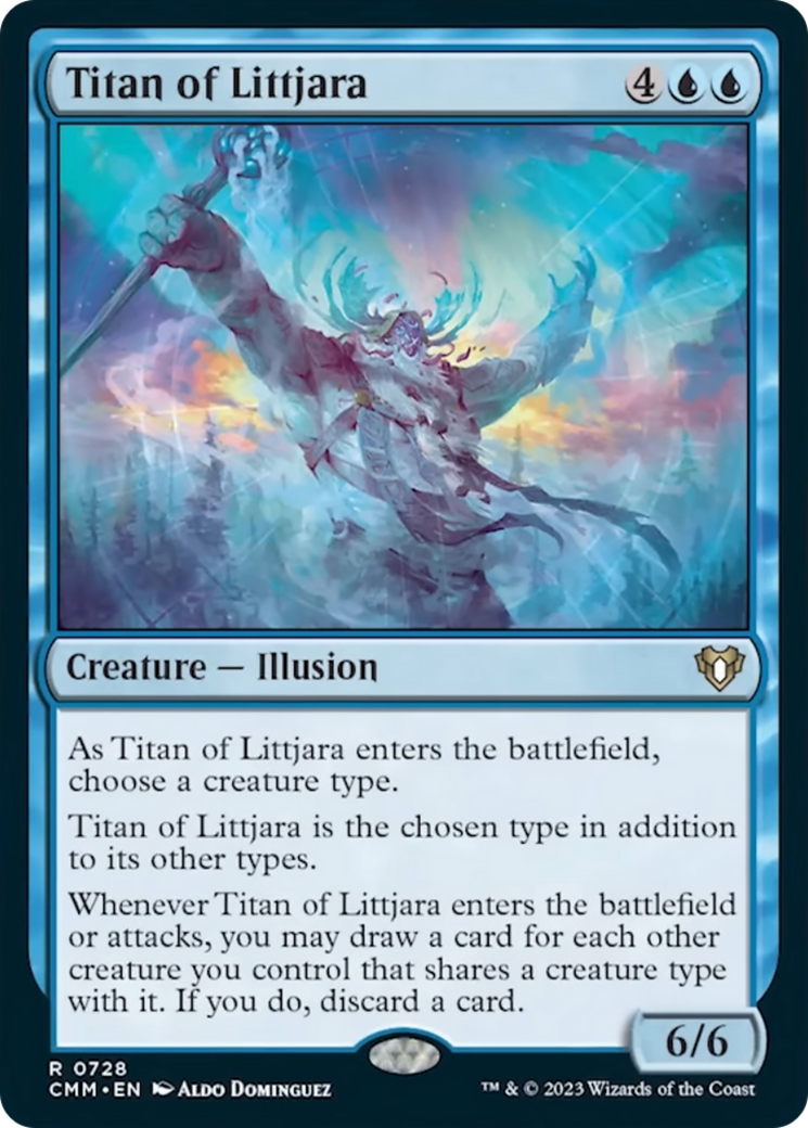 Titan of Littjara [Commander Masters] | Tacoma Games