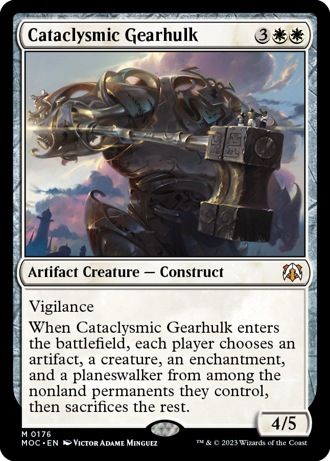 Cataclysmic Gearhulk [March of the Machine Commander] | Tacoma Games