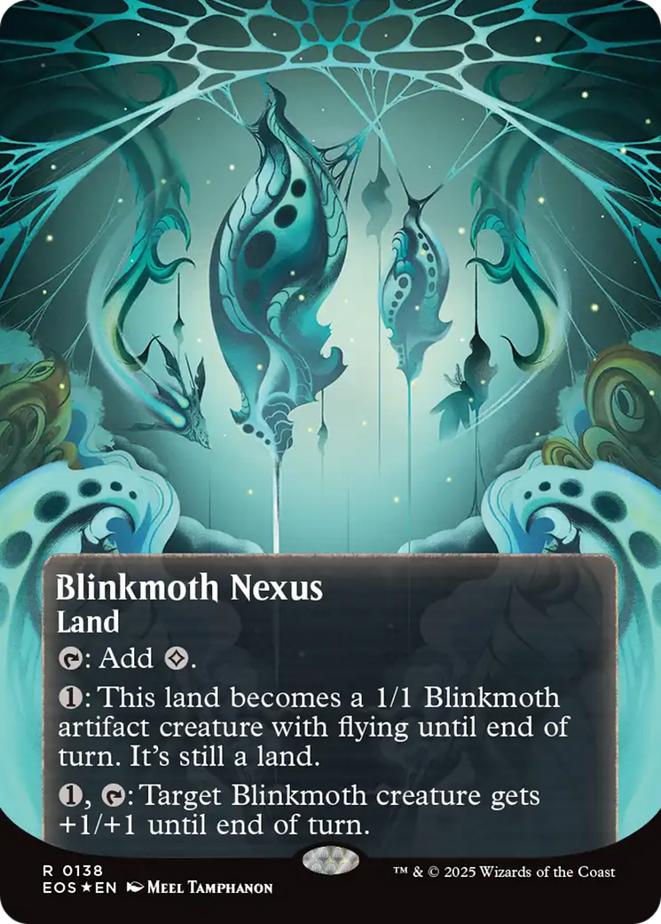 Blinkmoth Nexus (0138) (Borderless) (Galaxy Foil) [Edge of Eternities: Stellar Sights] | Tacoma Games