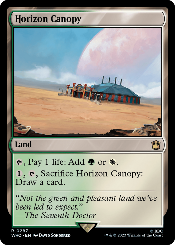 Horizon Canopy [Doctor Who] | Tacoma Games