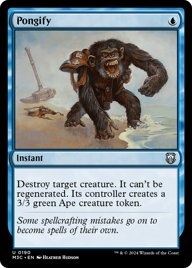 Pongify (Ripple Foil) [Modern Horizons 3 Commander] | Tacoma Games