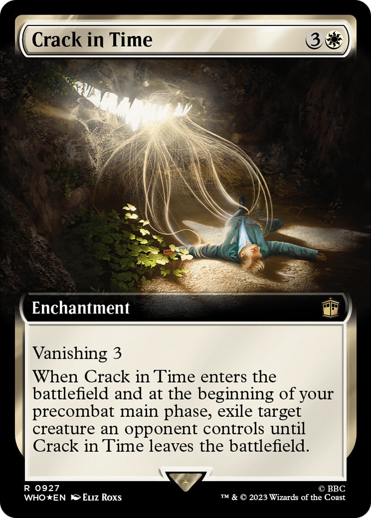 Crack in Time (Extended Art) (Surge Foil) [Doctor Who] | Tacoma Games