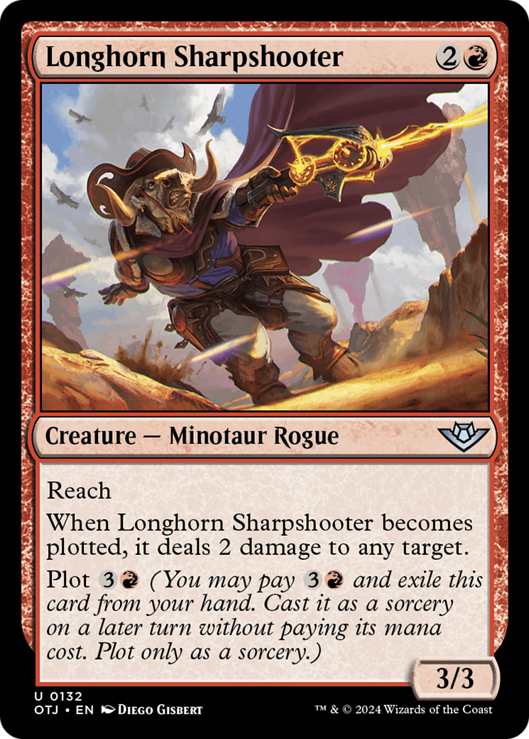 Longhorn Sharpshooter [Outlaws of Thunder Junction] | Tacoma Games