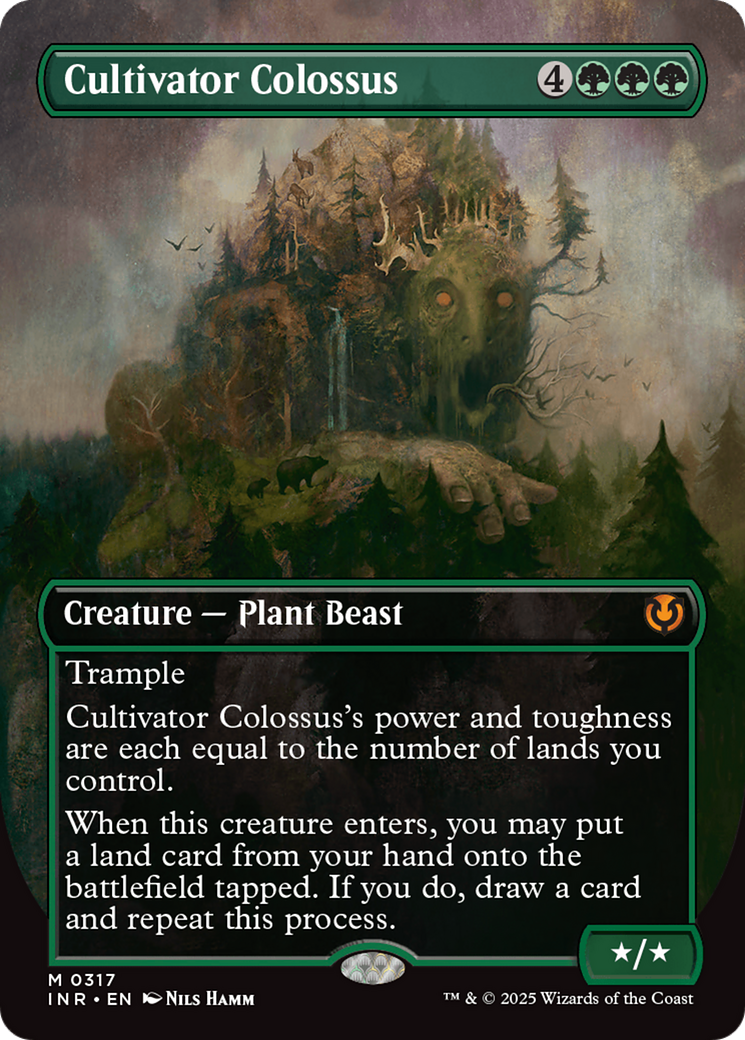 Cultivator Colossus (Borderless) [Innistrad Remastered] | Tacoma Games