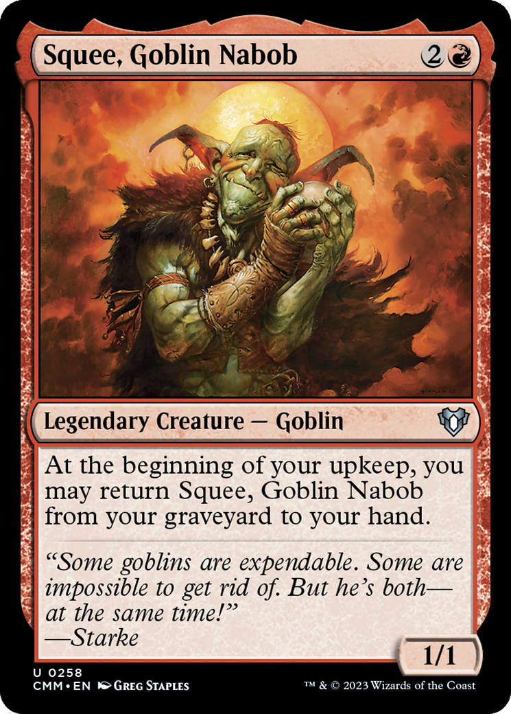 Squee, Goblin Nabob [Commander Masters] | Tacoma Games