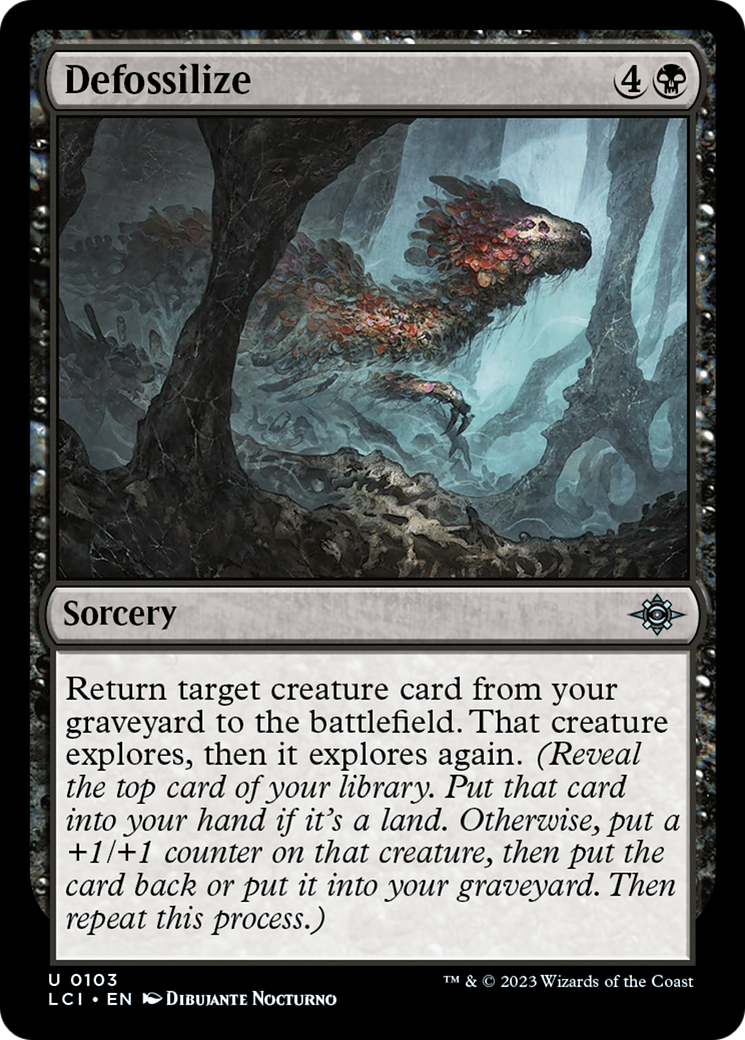 Defossilize [The Lost Caverns of Ixalan] | Tacoma Games