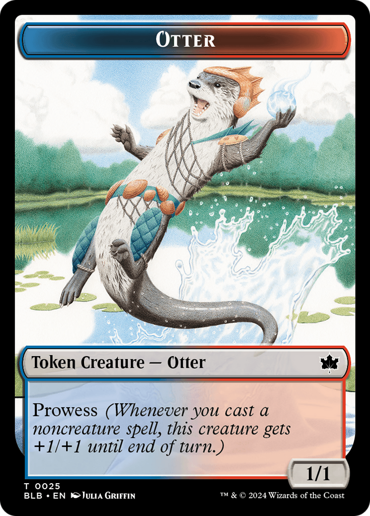 Otter Token [Bloomburrow Tokens] | Tacoma Games