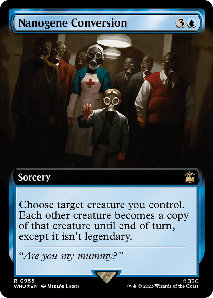 Nanogene Conversion (Extended Art) (Surge Foil) [Doctor Who] | Tacoma Games