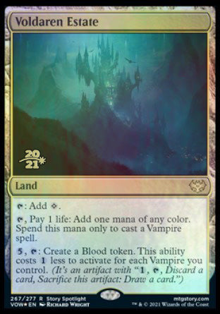 Voldaren Estate [Innistrad: Crimson Vow Prerelease Promos] | Tacoma Games