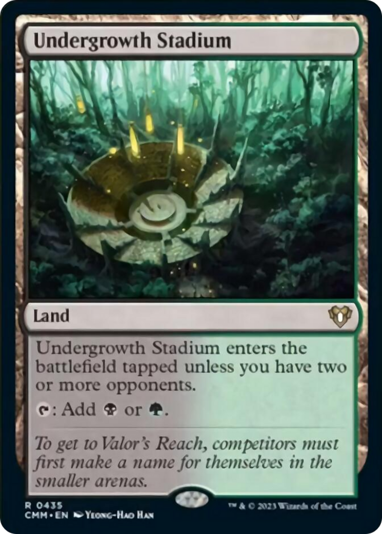 Undergrowth Stadium [Commander Masters] | Tacoma Games