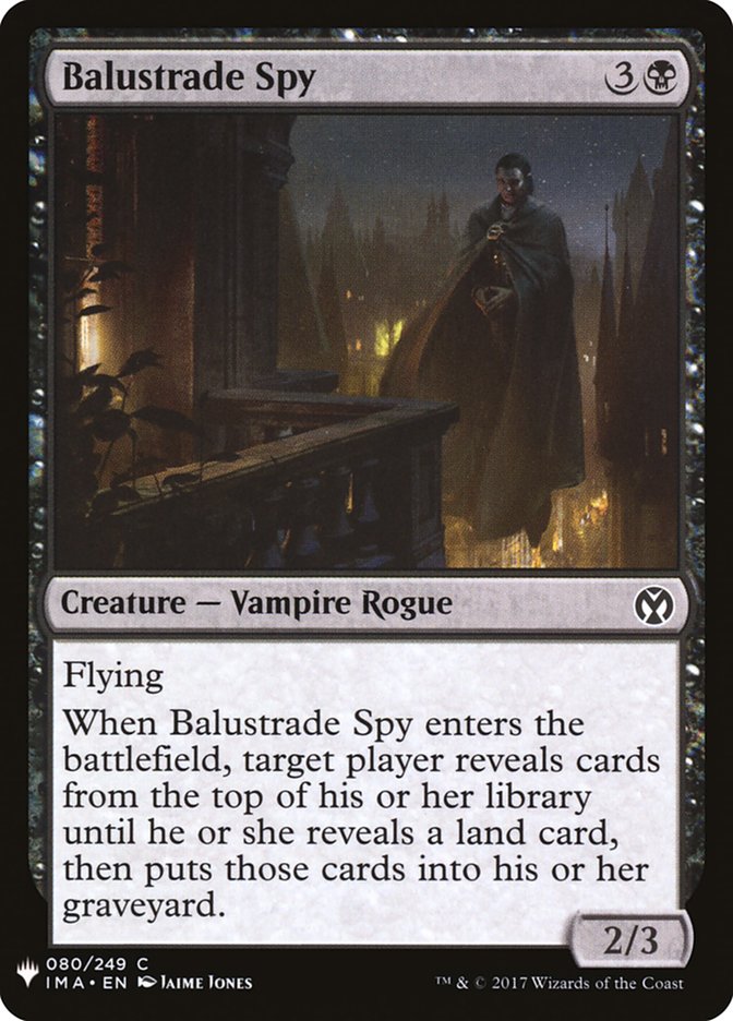 Balustrade Spy [Mystery Booster] | Tacoma Games