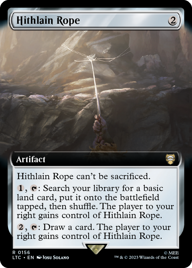 Hithlain Rope (Extended Art) [The Lord of the Rings: Tales of Middle-Earth Commander] | Tacoma Games