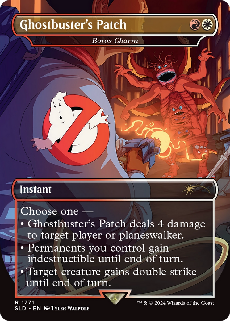 Ghostbuster's Patch - Boros Charm [Secret Lair Drop Series] | Tacoma Games