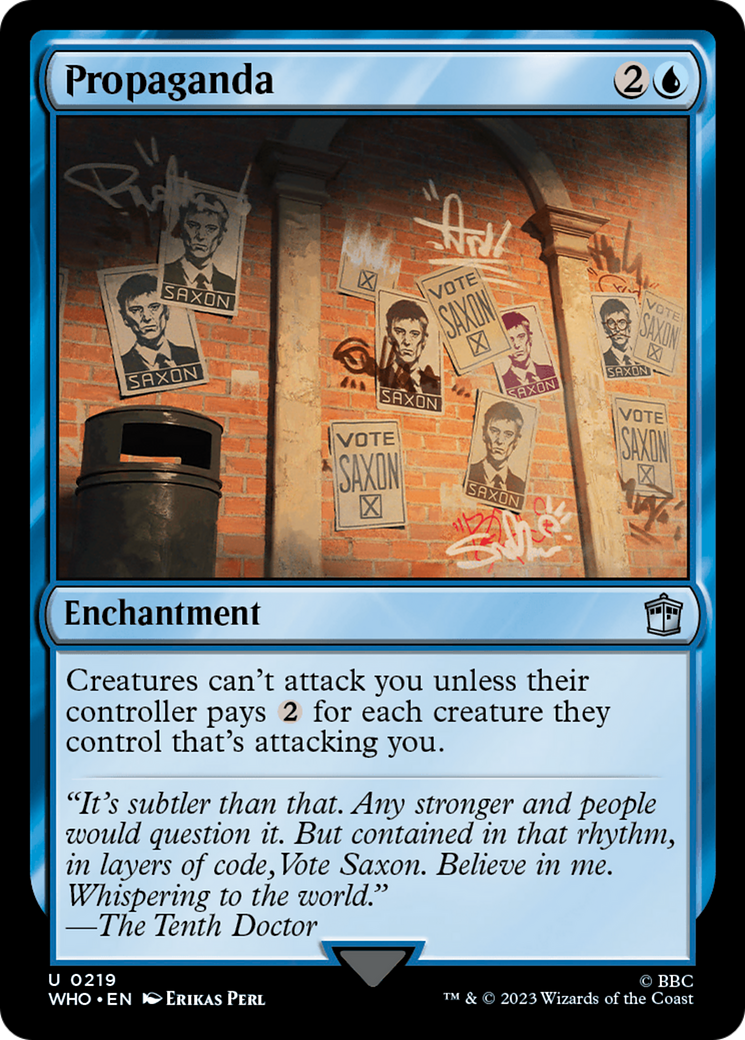 Propaganda [Doctor Who] | Tacoma Games