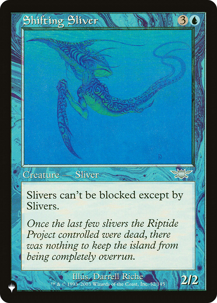 Shifting Sliver [The List Reprints] | Tacoma Games