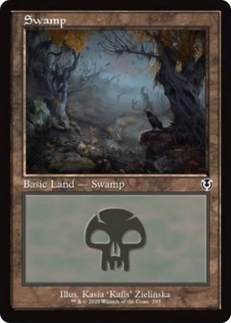 Swamp (293) (Retro Frame) [Innistrad Remastered] | Tacoma Games