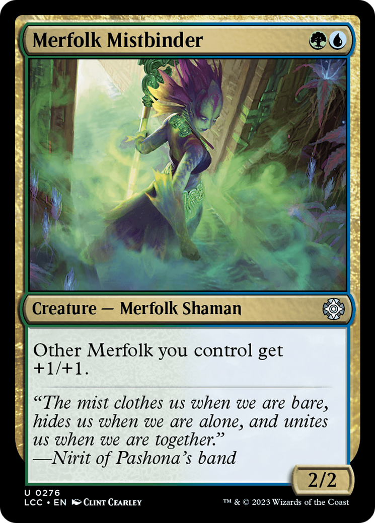 Merfolk Mistbinder [The Lost Caverns of Ixalan Commander] | Tacoma Games