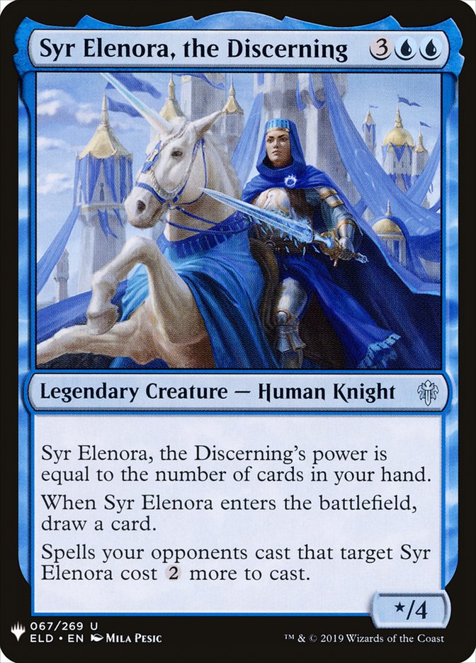 Syr Elenora, the Discerning [Mystery Booster] | Tacoma Games