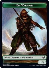 Elf Warrior // Troll Warrior Double-Sided Token [Kaldheim Tokens] | Tacoma Games